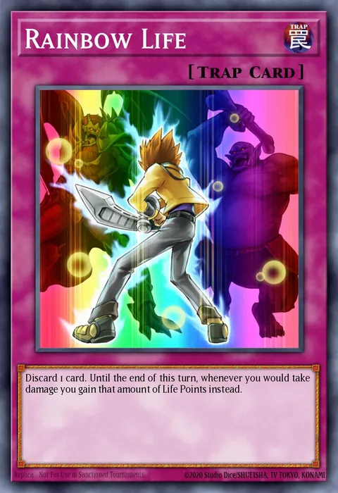 Rainbow Life trading card