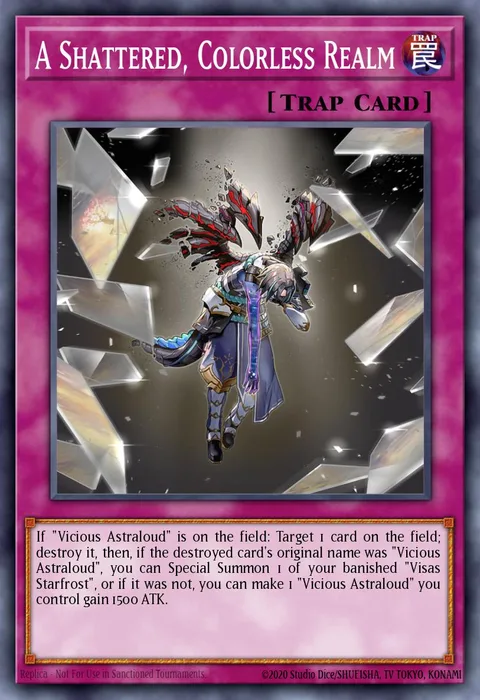 A Shattered, Colorless Realm trading card