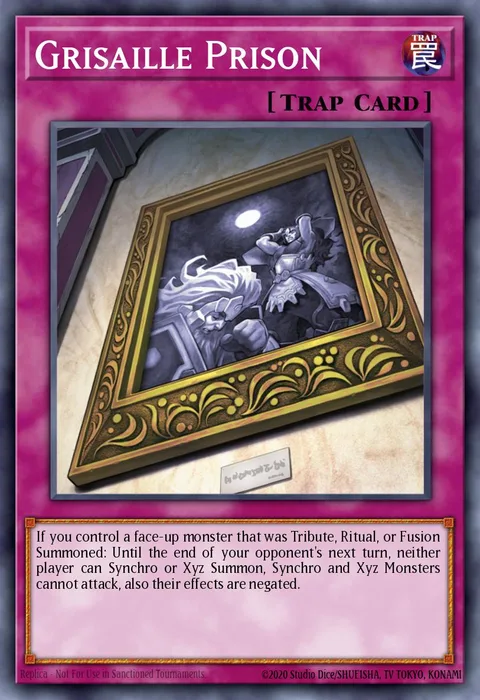 Grisaille Prison trading card