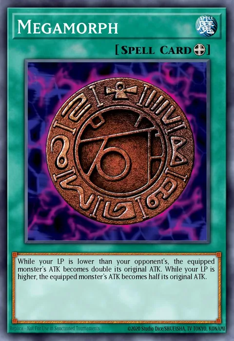 Megamorph trading card