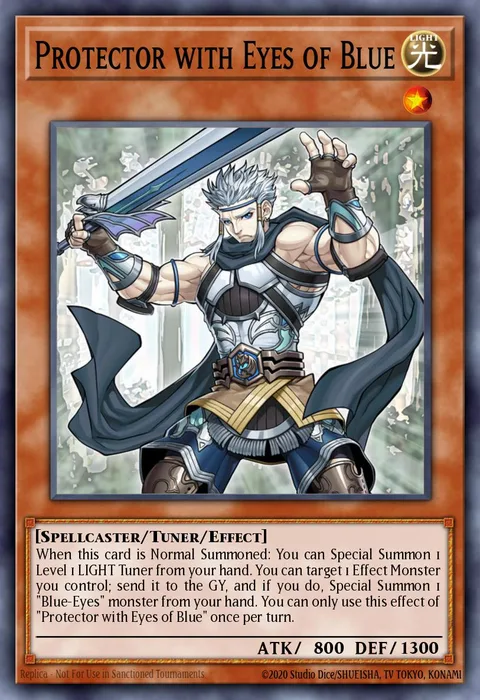 Protector with Eyes of Blue trading card