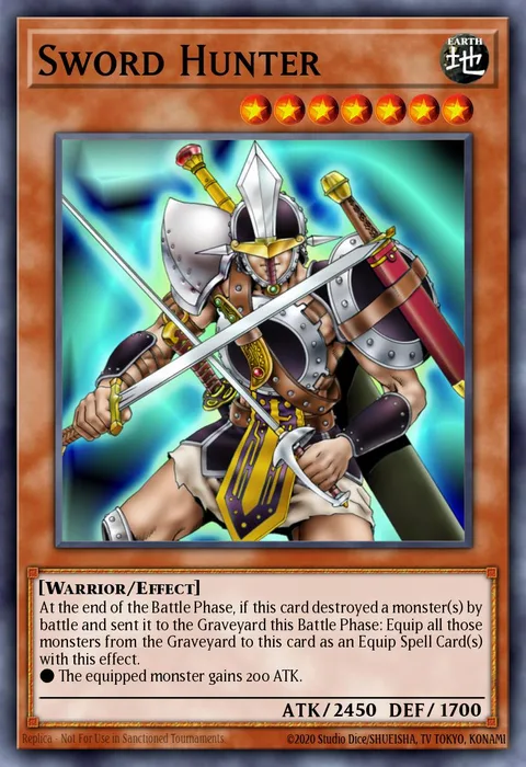 Sword Hunter trading card