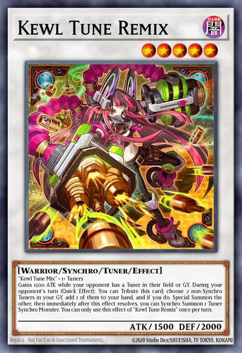 Kewl Tune Remix trading card