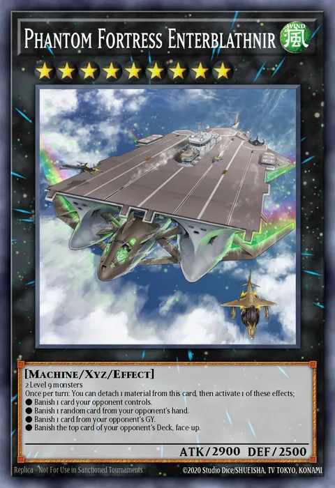 Phantom Fortress Enterblathnir trading card