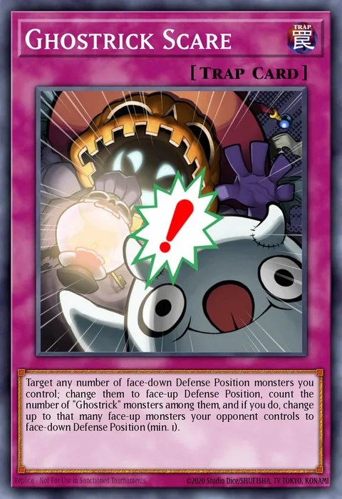 Ghostrick Scare trading card