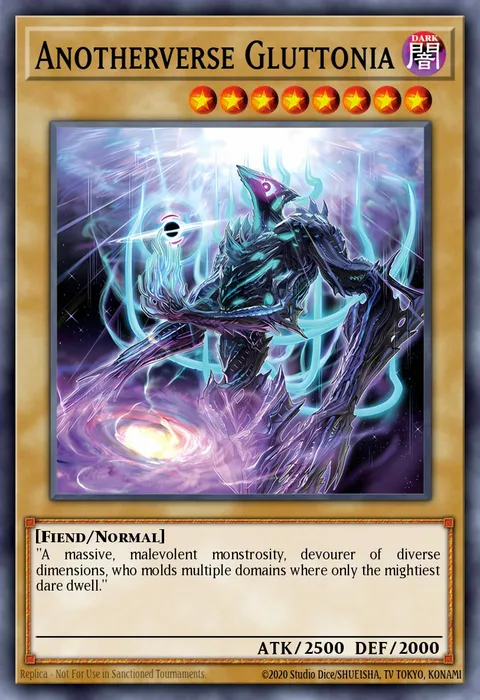 Anotherverse Gluttonia trading card