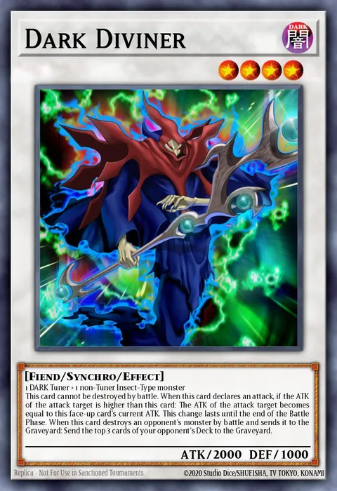 Dark Diviner trading card