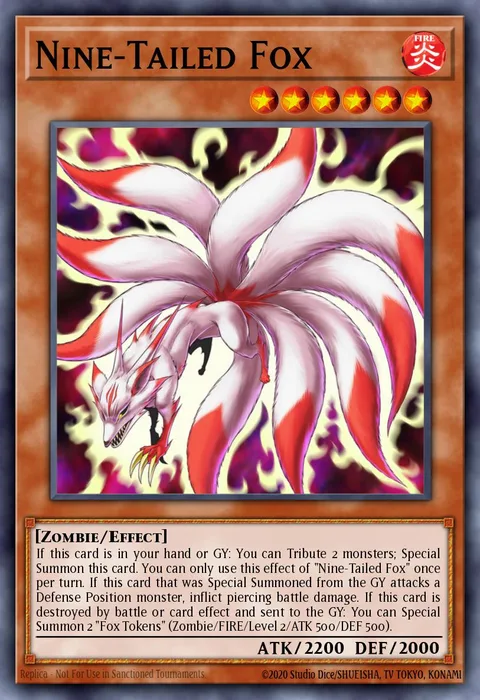 Nine-Tailed Fox trading card
