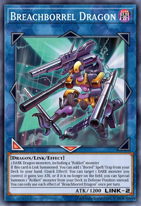 Breachborrel Dragon trading card