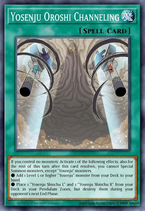 Yosenju Oroshi Channeling trading card