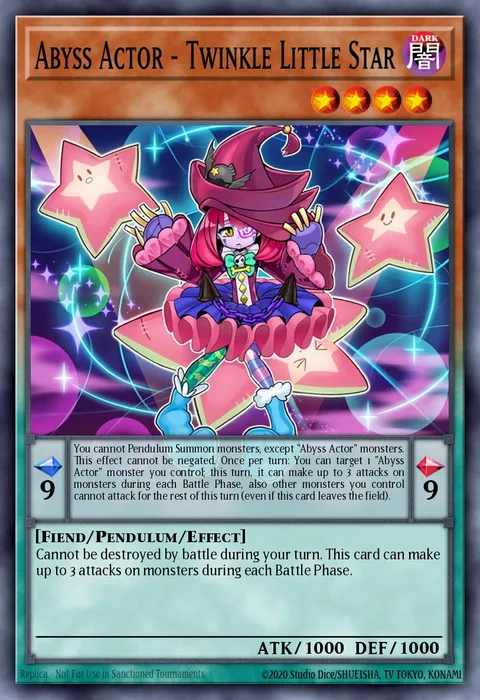 Abyss Actor - Twinkle Little Star trading card