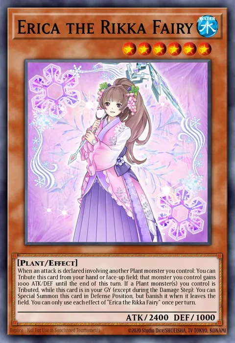 Erica the Rikka Fairy trading card