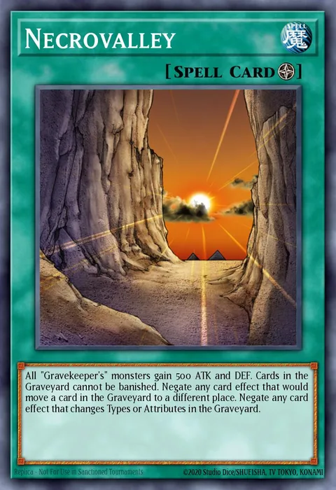 Necrovalley trading card