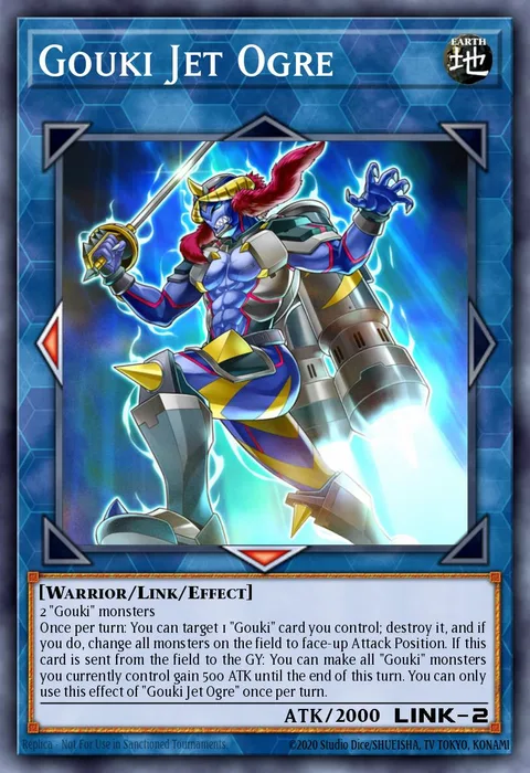 Gouki Jet Ogre trading card
