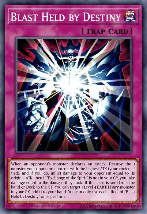 Blast Held by Destiny trading card