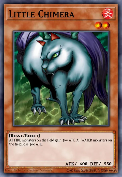 Little Chimera trading card