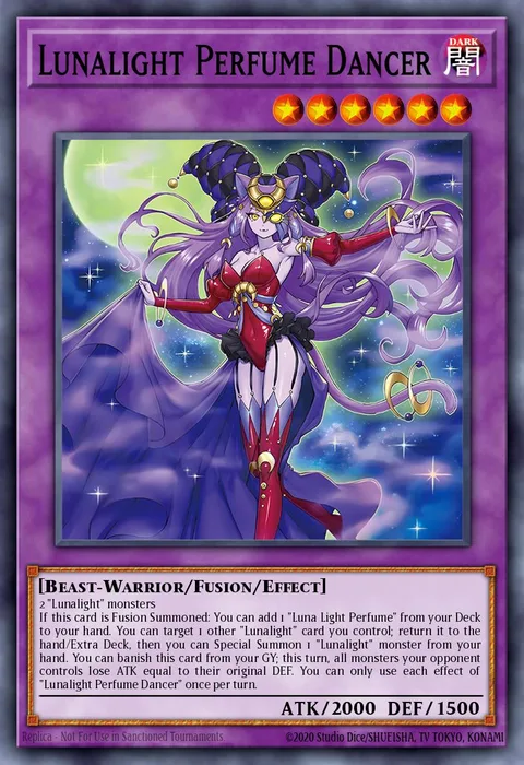 Lunalight Perfume Dancer trading card
