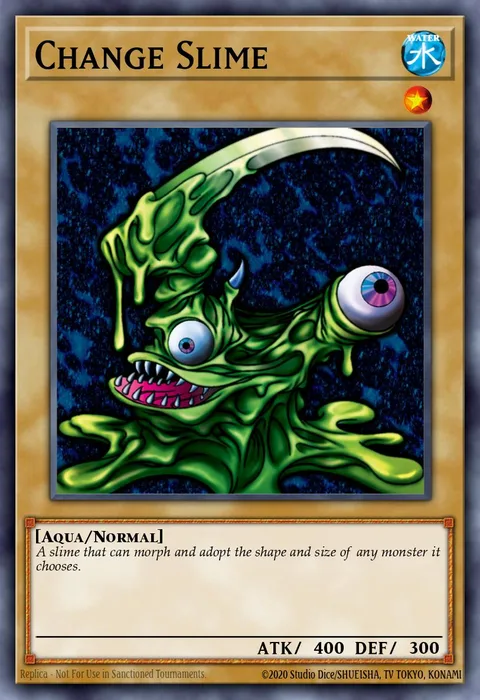 Change Slime trading card