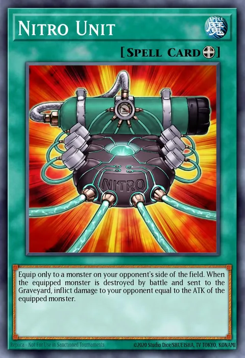 Nitro Unit trading card