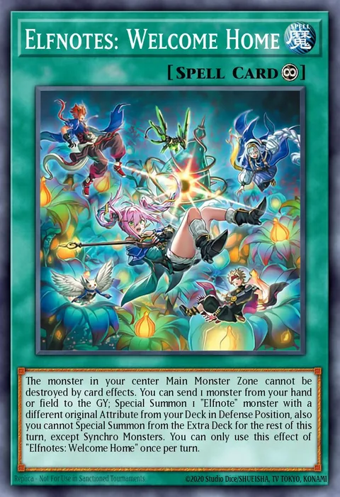 Elfnotes: Welcome Home trading card