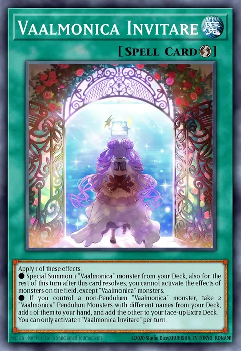 Vaalmonica Invitare trading card
