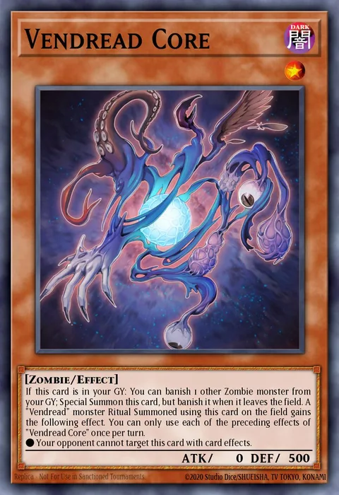 Vendread Core trading card