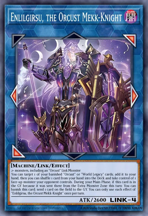 Enlilgirsu, the Orcust Mekk-Knight trading card