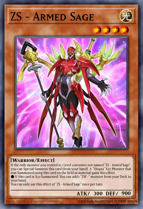 ZS - Armed Sage trading card