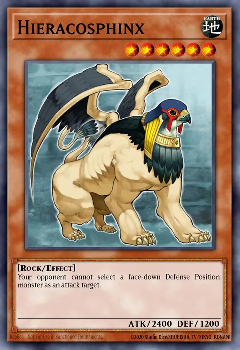 Hieracosphinx trading card