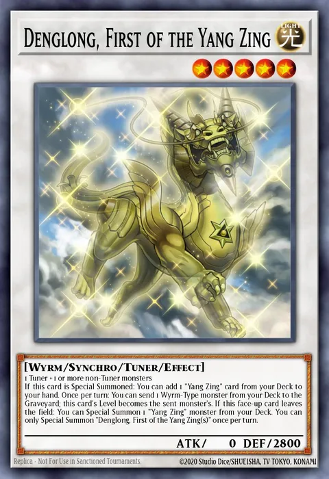 Denglong, First of the Yang Zing trading card