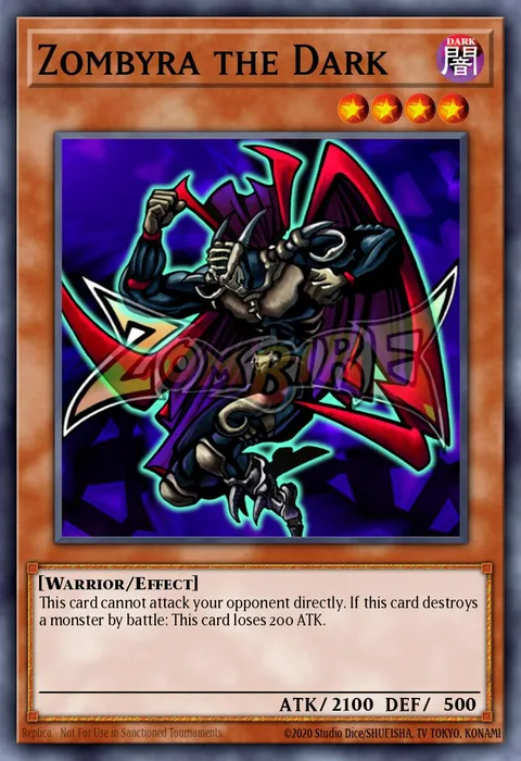 Zombyra the Dark trading card