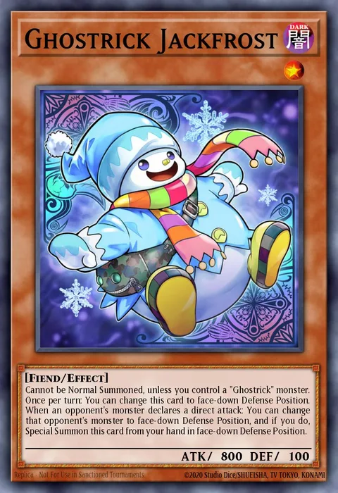 Ghostrick Jackfrost trading card