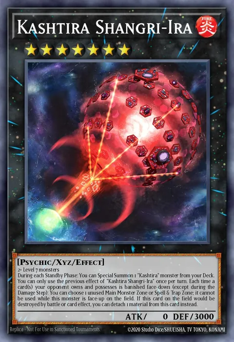 Kashtira Shangri-Ira trading card