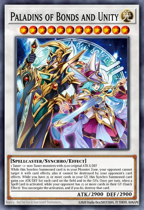 Paladins of Bonds and Unity trading card