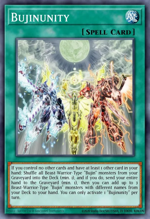 Bujinunity trading card