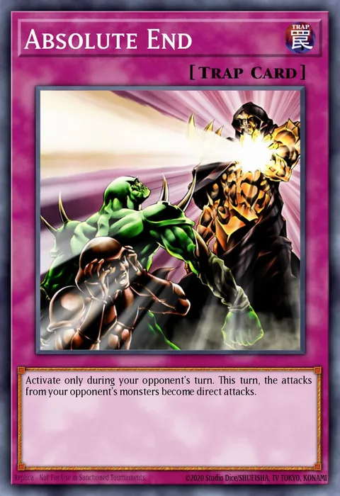 Absolute End trading card