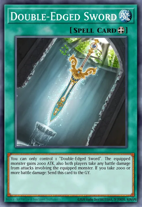 Double-Edged Sword trading card