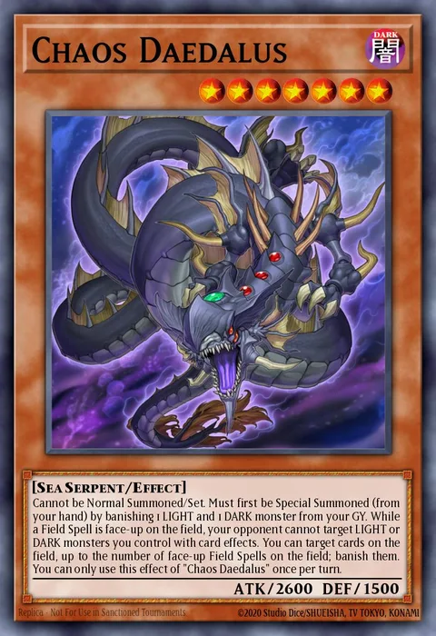 Chaos Daedalus trading card
