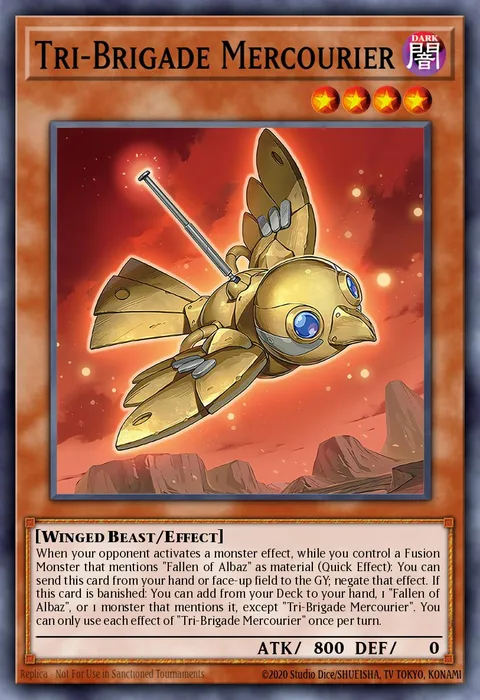 Tri-Brigade Mercourier trading card
