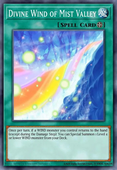 Divine Wind of Mist Valley trading card
