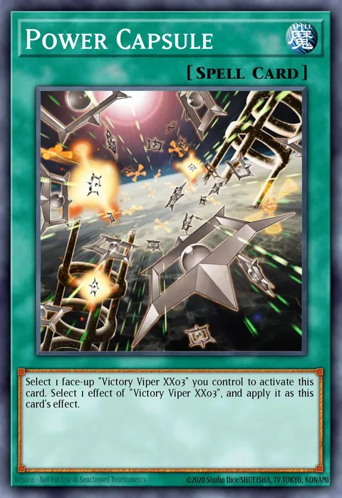 Power Capsule trading card