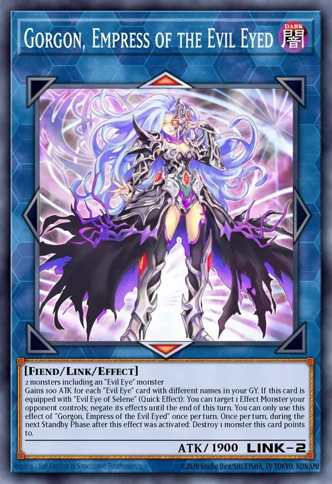 Gorgon, Empress of the Evil Eyed trading card