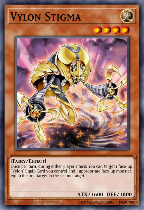 Vylon Stigma trading card