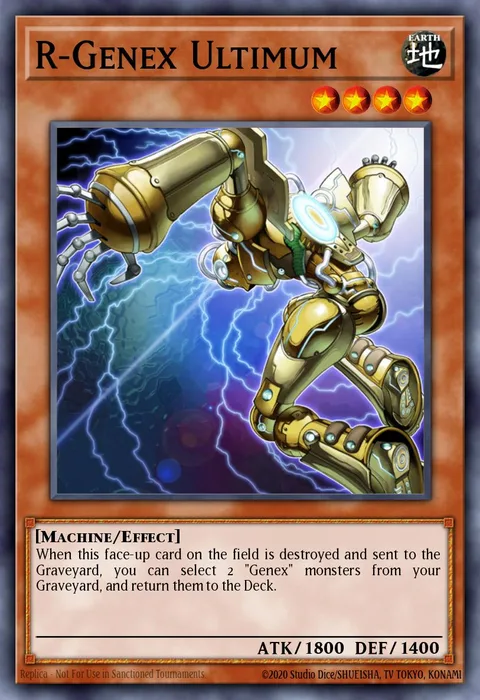 R-Genex Ultimum trading card
