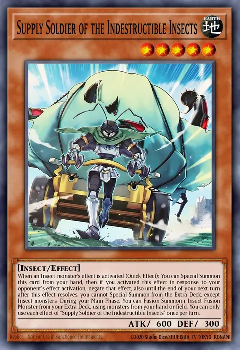 Supply Soldier of the Indestructible Insects trading card