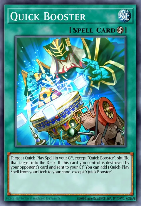 Quick Booster trading card