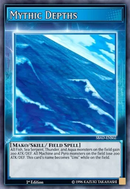 Mythic Depths trading card