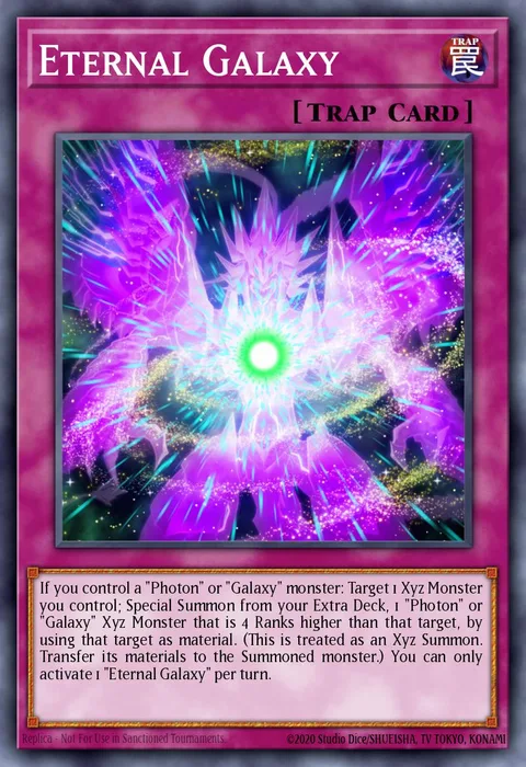 Eternal Galaxy trading card