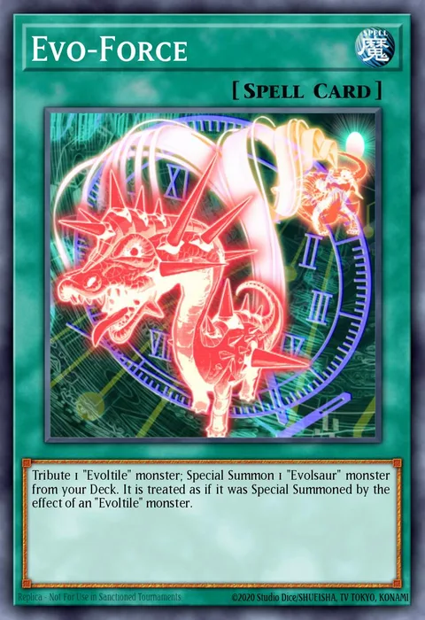 Evo-Force trading card