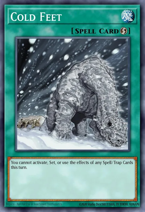 Cold Feet trading card